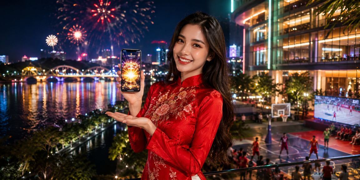 Người dùng Huế theo dõi kèo bóng rổ và thể thao an toàn qua giao diện di động